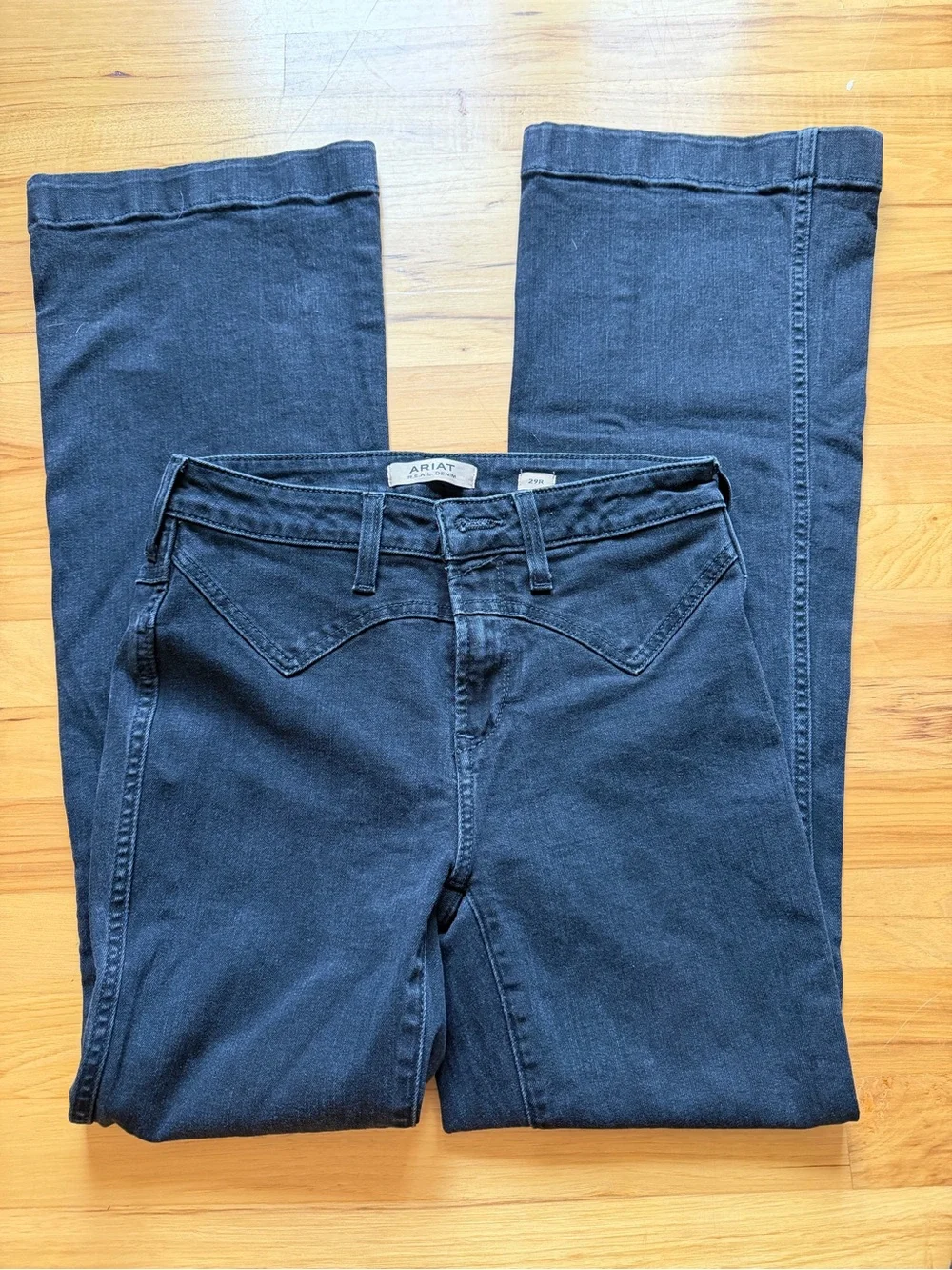 Black Ariat Bareback Retro Jean - Picture 2 of 3